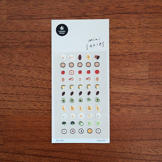 Suatelier Sticker Sheet - Food 03