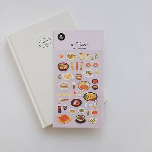 Suatelier Sticker Sheet - Food Trip #8