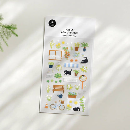 Suatelier Sticker Sheet - A Green Alley