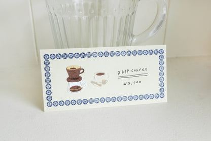 Suatelier Sticker Sheet - Kissaten