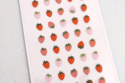 Suatelier Sticker Sheet - Deco 20 (Strawberries)