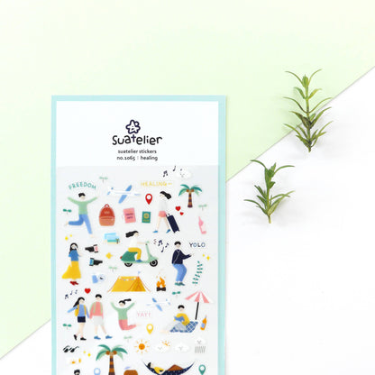 Suatelier Sticker Sheet - Healing
