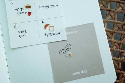 Suatelier Sticker Sheet - Food 01