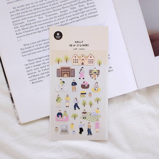 Suatelier Sticker Sheet - Campus