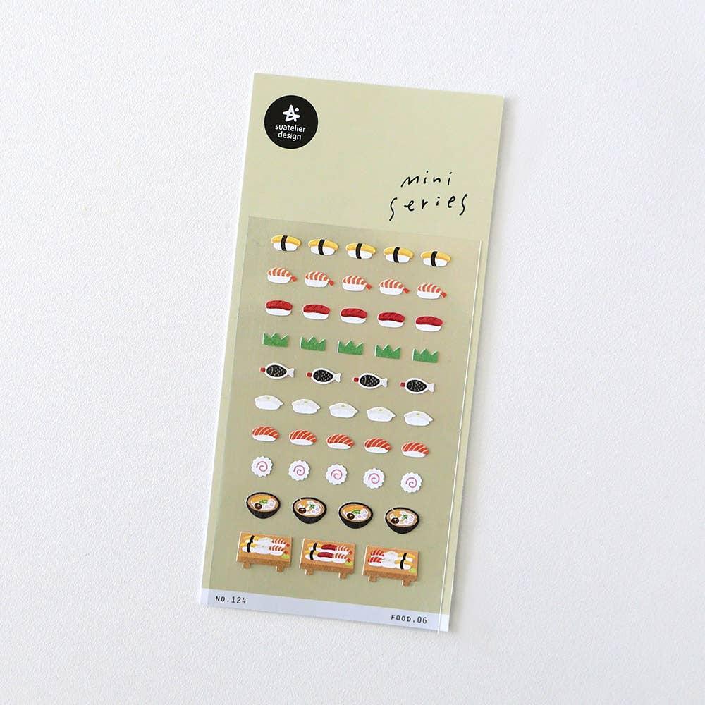 Suatelier Sticker Sheet - Food 06