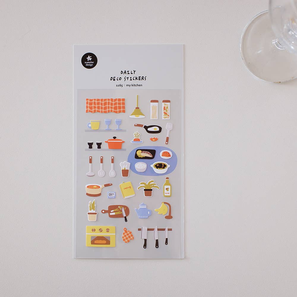 Suatelier Sticker Sheet - My Kitchen