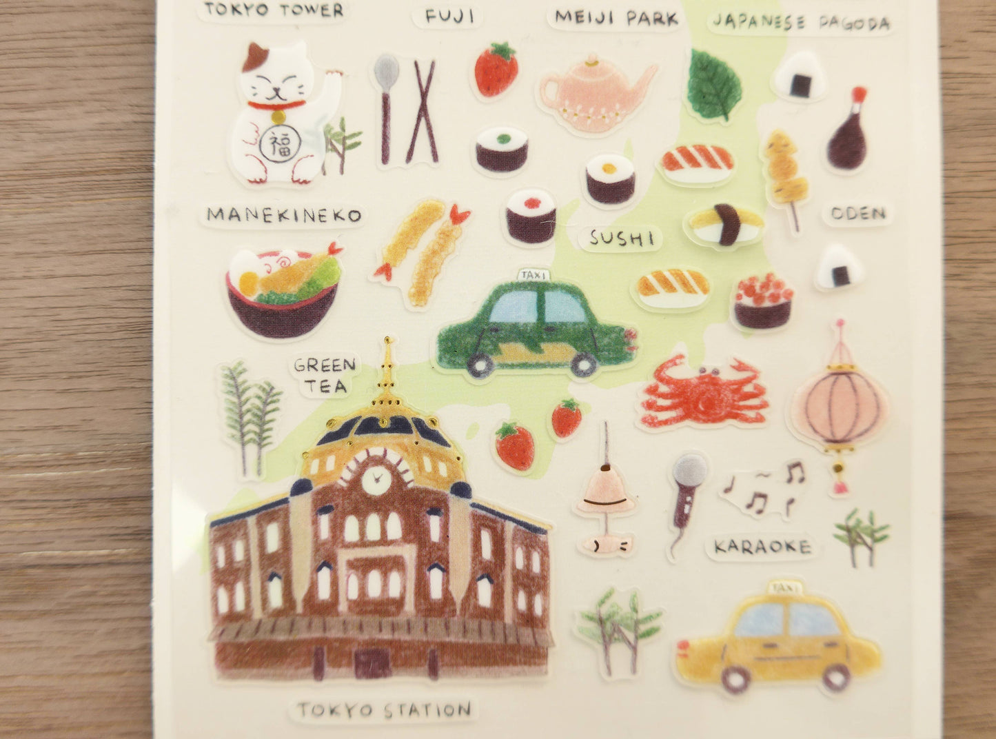 Suatelier Sticker Sheet - Daily in Tokyo