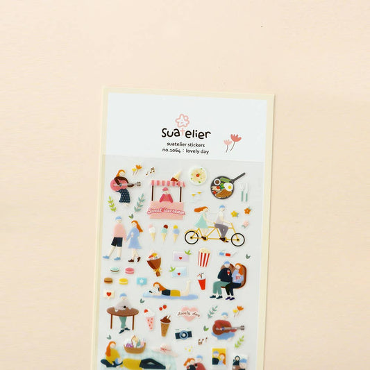 Suatelier Sticker Sheet - Lovely Day
