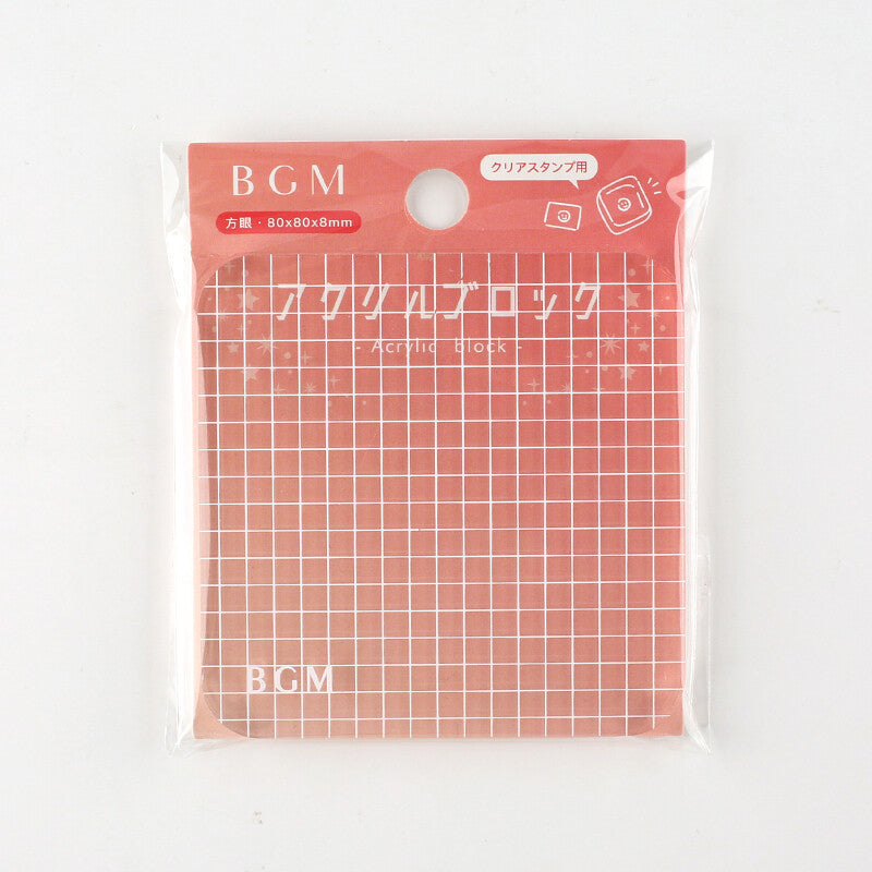 BGM Acrylic Block - Large Square