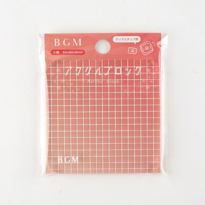 BGM Acrylic Block - Large Square