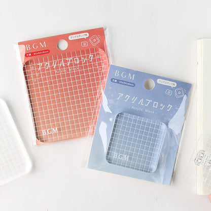 BGM Acrylic Block - Small Square