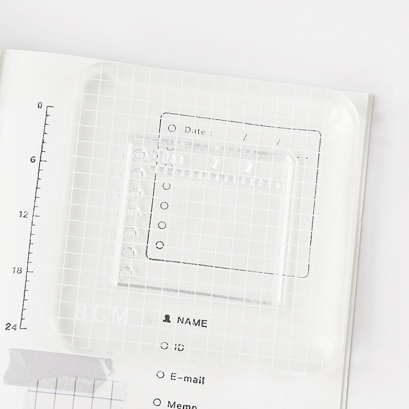 BGM Acrylic Block - Small Square