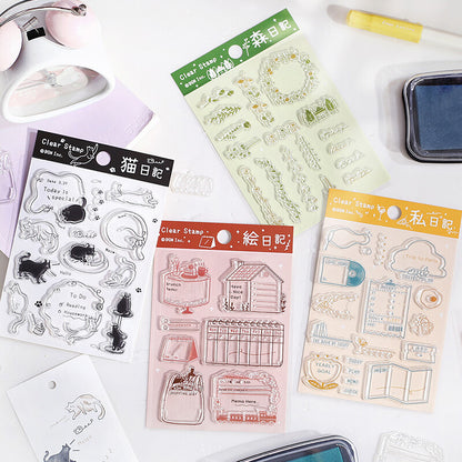 BGM Clear Stamps - My Diary