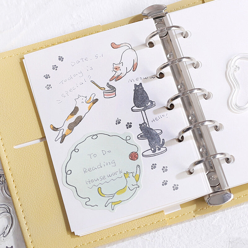 BGM Clear Stamps - Cat Diary