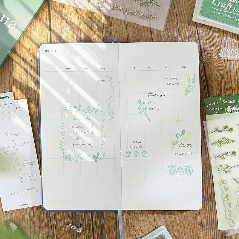 BGM Clear Stamps - Mori Diary
