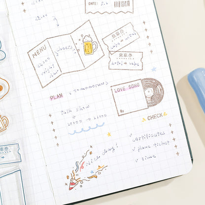 BGM Clear Stamps - My Diary