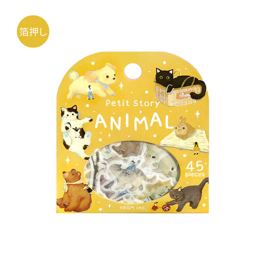 BGM Flake Stickers Petit Story - Animal