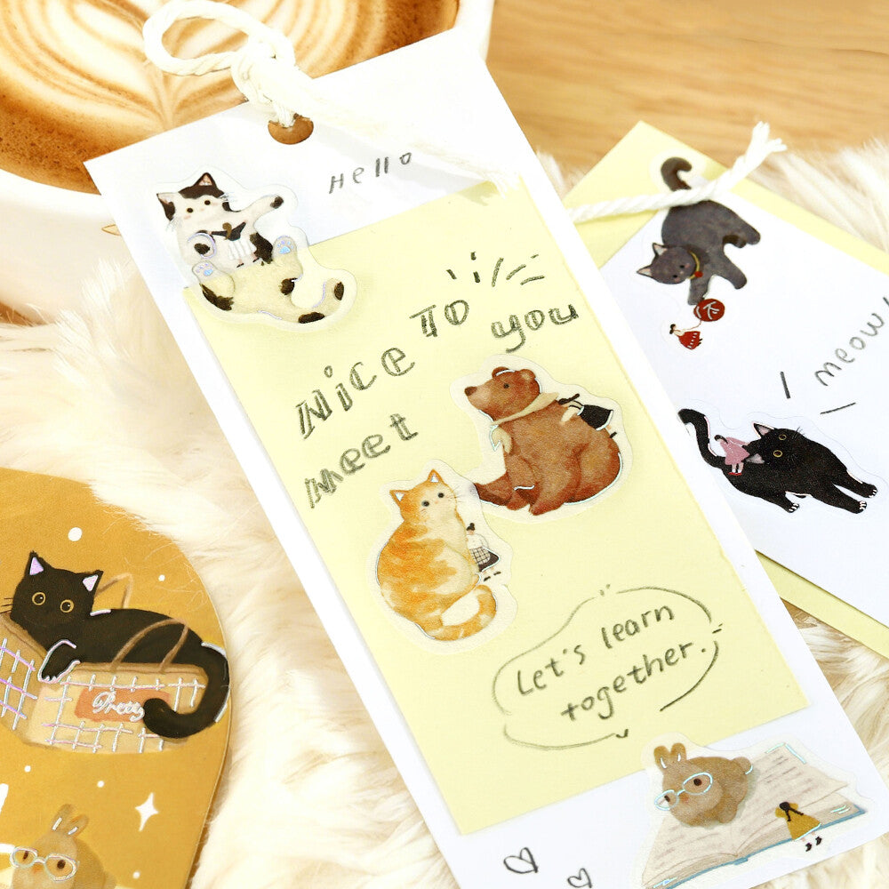 BGM Flake Stickers Petit Story - Animal