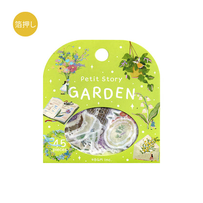 BGM Flake Stickers Petit Story - Gardening