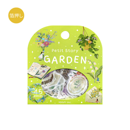BGM Flake Stickers Petit Story - Gardening