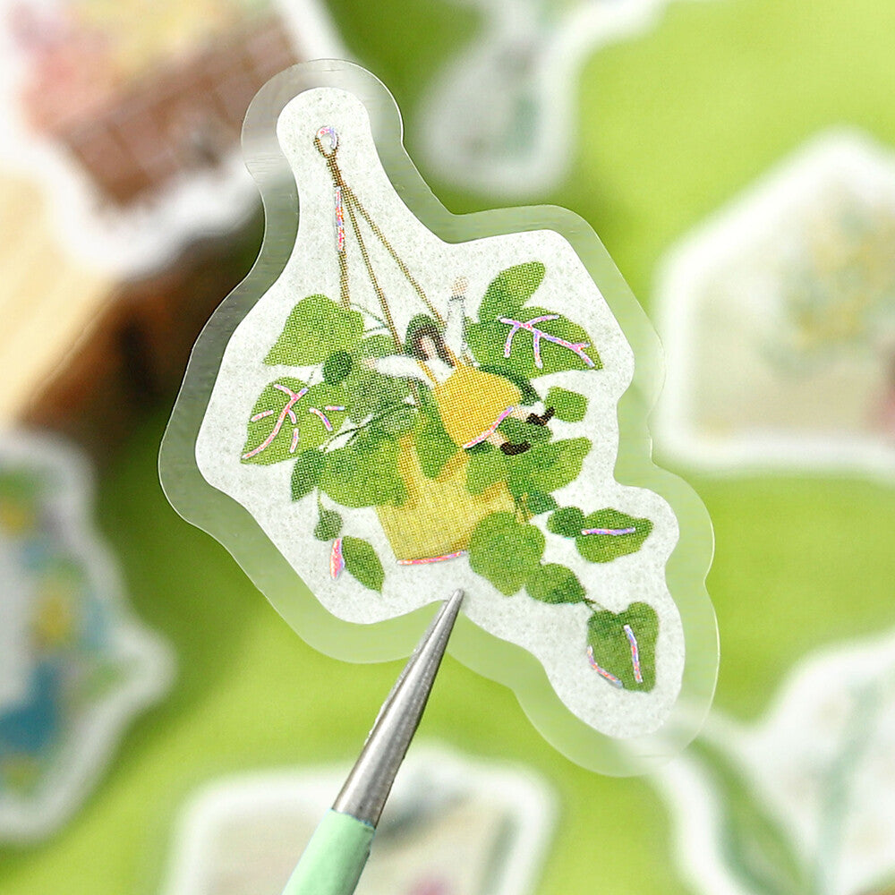 BGM Flake Stickers Petit Story - Gardening