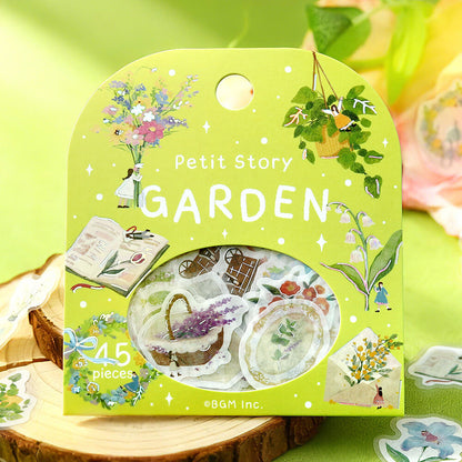 BGM Flake Stickers Petit Story - Gardening
