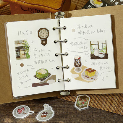 BGM Flake Stickers Today's Cafe - Old House Cafe