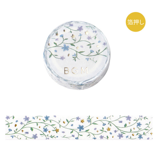 BGM Flowering Plants Washi Tape - Hana No Mai