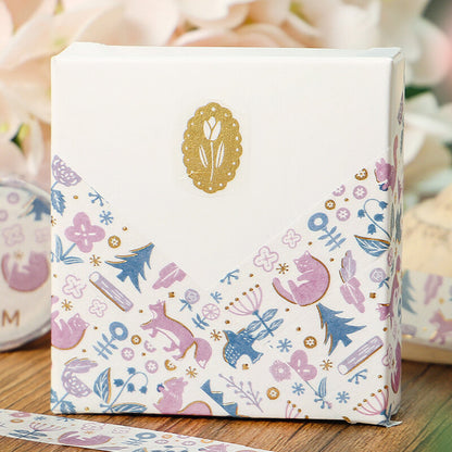 BGM Flowering Plants Washi Tape - Song Of The Forest