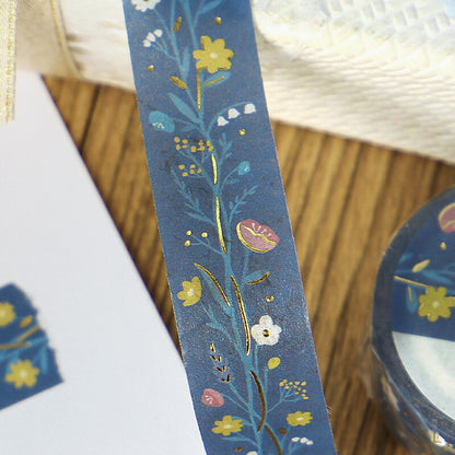 BGM Flowering Plants Washi Tape - Tsuchihatsukana