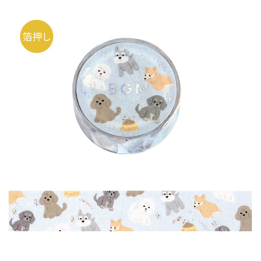 BGM Washi Tape - I Love Dog