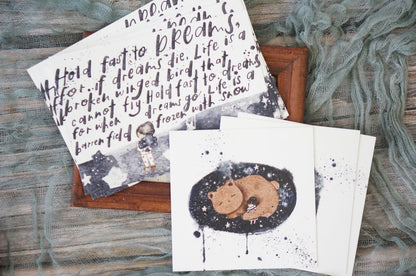 Black Milk Project Postcard - Dream Series: Bear Hug