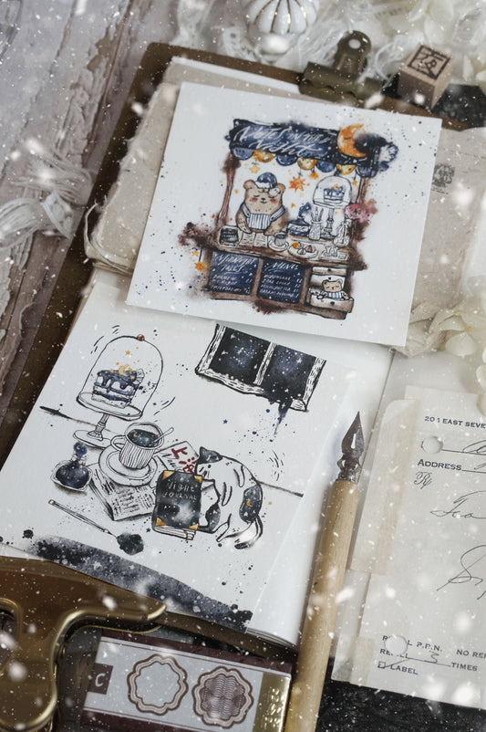 Black Milk Project Postcard - Notes In The Night