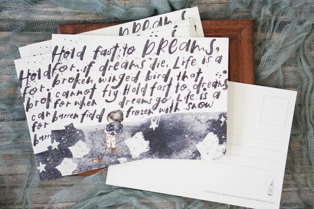 Black Milk Project Postcard - Dream Series: Poem