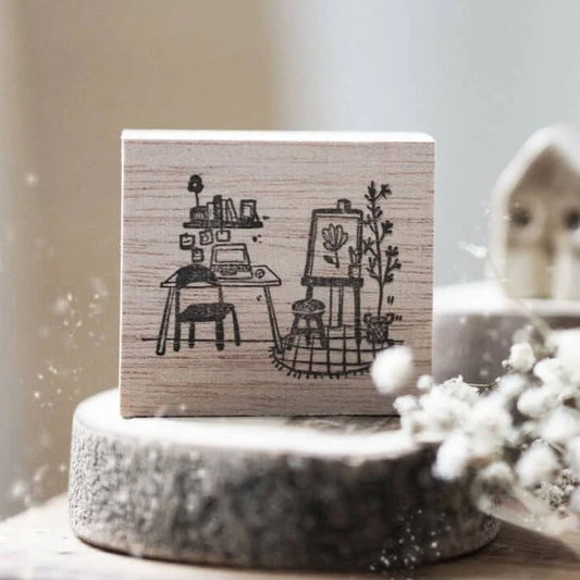 Black Milk Project Rubber Stamp - Home Sweet Home Series: Studio