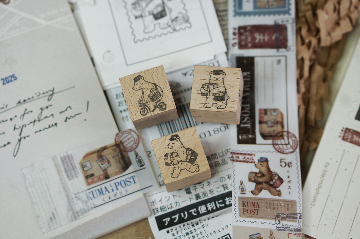 Black Milk Project Rubber Stamp - Kuma Post Series: Mini Kuma Post