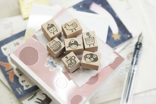Black Milk Project Rubber Stamp - This Moment Series: Mini Stamps