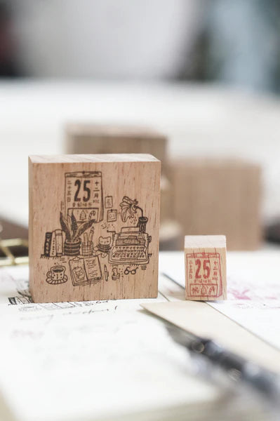 Black Milk Project Rubber Stamp - Pages of December