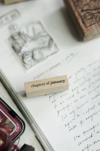 Black Milk Project Rubber Stamp - Pages Of Me: Months Set