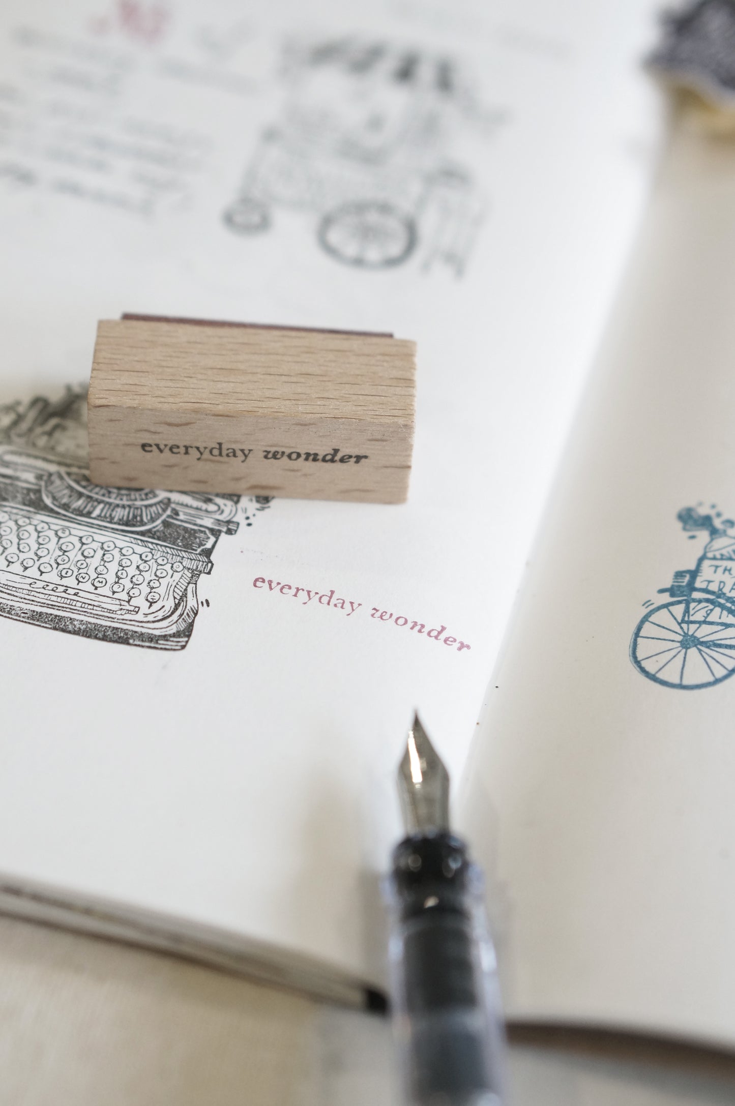 Black Milk Project Rubber Stamp - Pages Of Me: Words - Set 1 (10 Designs)
