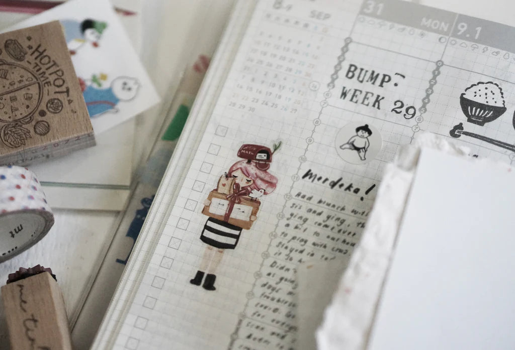 Black Milk Project Sticker Sheet - Delivery Girl