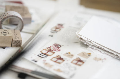 Black Milk Project Sticker Sheet - Delivery Girl