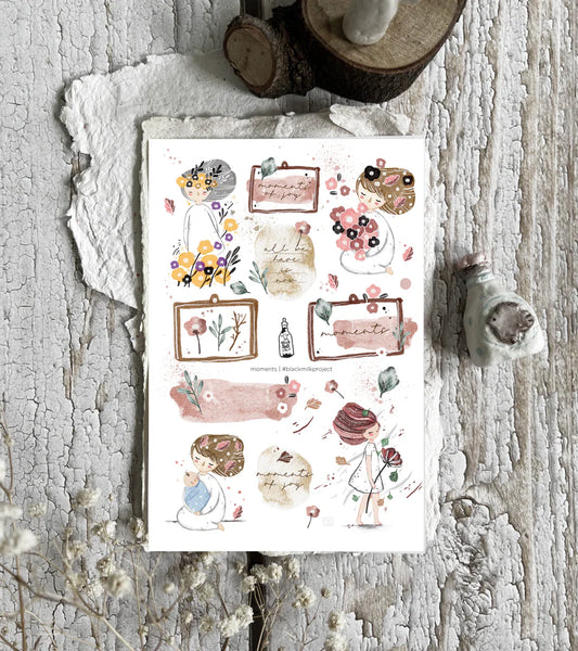 Black Milk Project Sticker Sheet - Moments II