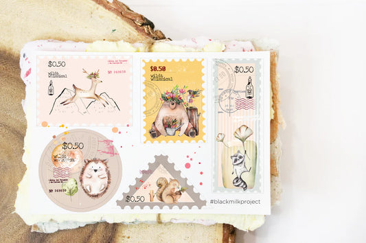 Black Milk Project Sticker Sheet - Wild & Whimsical Portrait