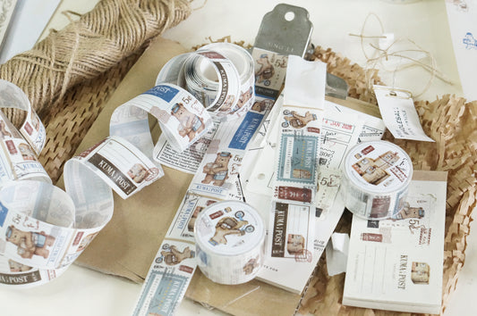 Black Milk Project Washi Tape (Vellum) - Kuma Post