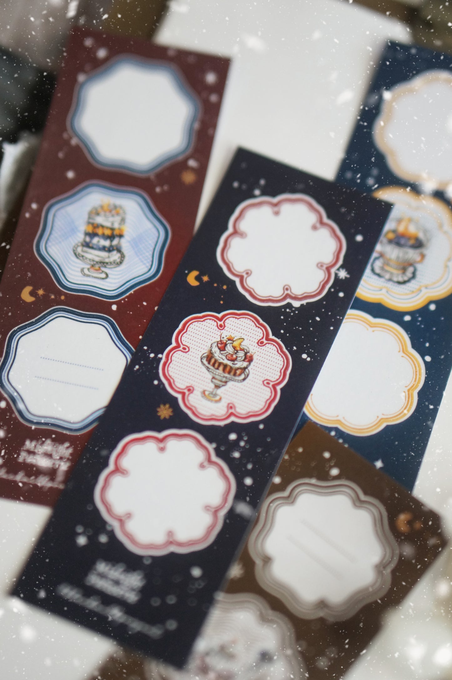 Black Milk Project Washi Sticker Sheet - Midnight Patisserie Frames