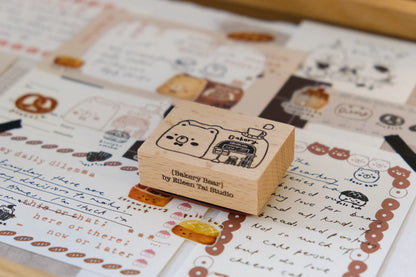 Eileen Tai Rubber Stamp - Bakery Bear (Bearkery)