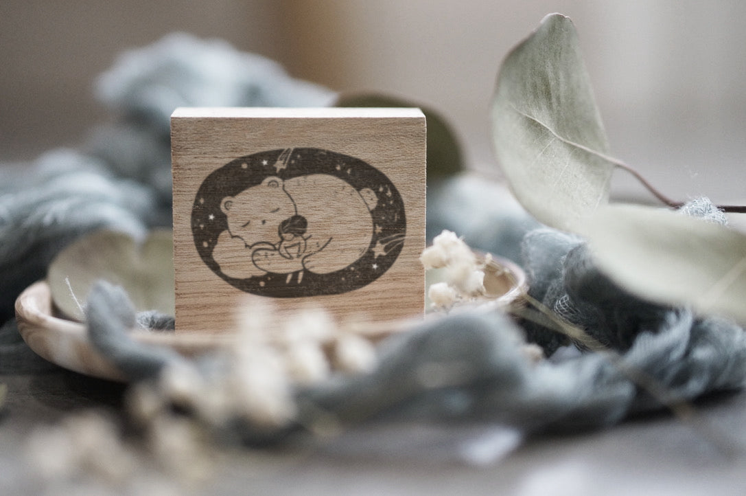 Black Milk Project Rubber Stamp - Dream Series: Bear Hug
