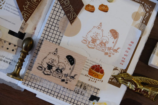 Eileen Tai Rubber Stamp - Blissful Days