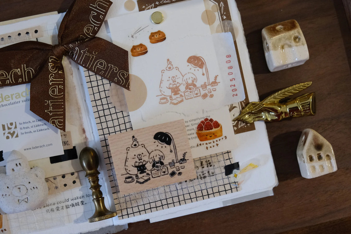 Eileen Tai Rubber Stamp - Blissful Days